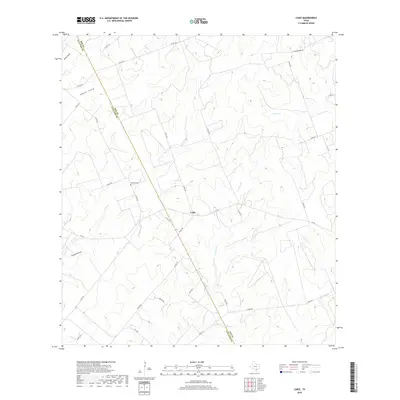 2019 Map of Cadiz, 2019 Print