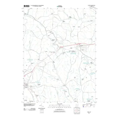 2010 Map of Cadiz, 2010 Print