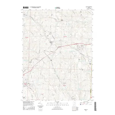 2016 Map of Cadiz, 2016 Print