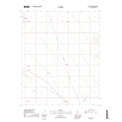 2018 Map of Cadiz Lake NE, 2018 Print