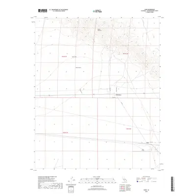 2018 Map of Cadiz, 2018 Print