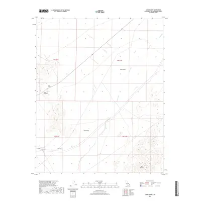 2018 Map of Cadiz Summit, 2018 Print