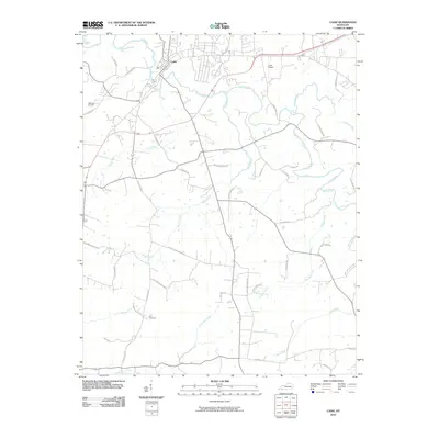 2010 Map of Cadiz, 2010 Print
