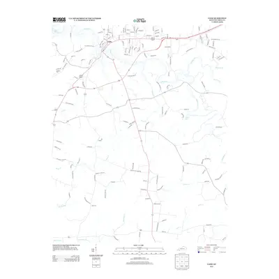 2013 Map of Cadiz, 2013 Print