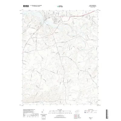 2019 Map of Cadiz, 2019 Print