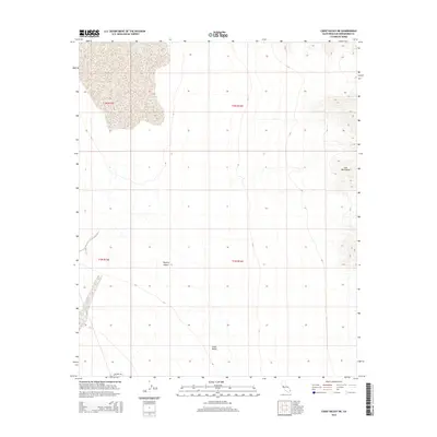 2015 Map of Cadiz Valley NE, 2015 Print