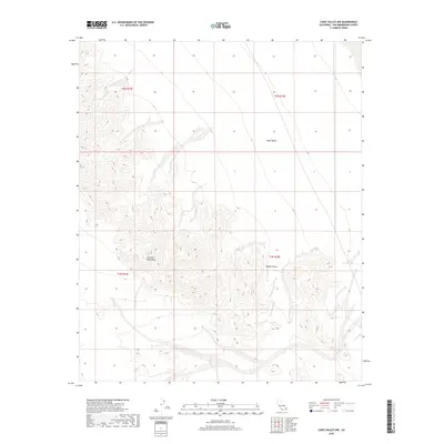 2018 Map of Cadiz Valley NW, 2018 Print
