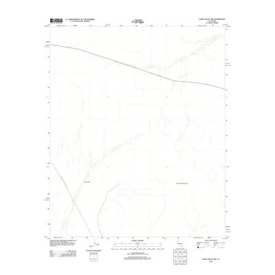 2012 Map of Cadiz Valley SW, 2012 Print