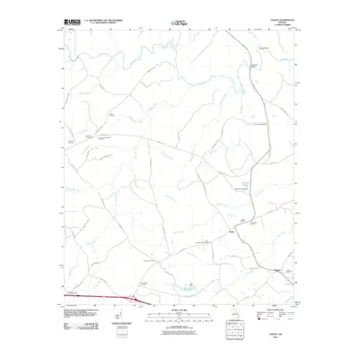 2011 Map of Cadley, 2011 Print
