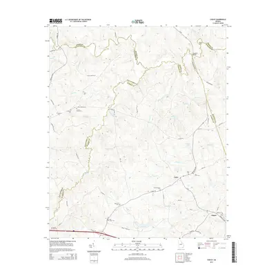 2014 Map of Cadley, 2014 Print