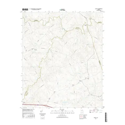 2017 Map of Cadley, 2017 Print