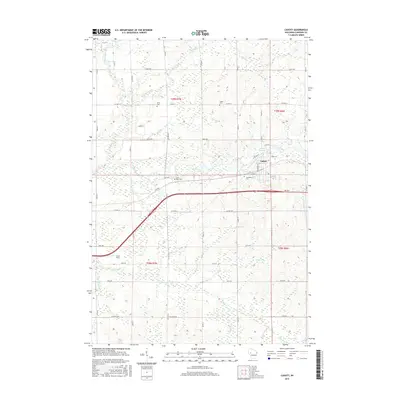 2015 Map of Cadott, 2015 Print
