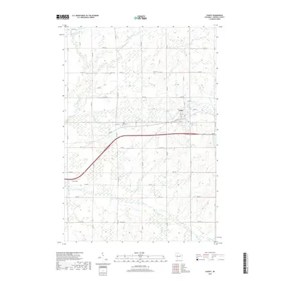 2018 Map of Cadott, 2018 Print