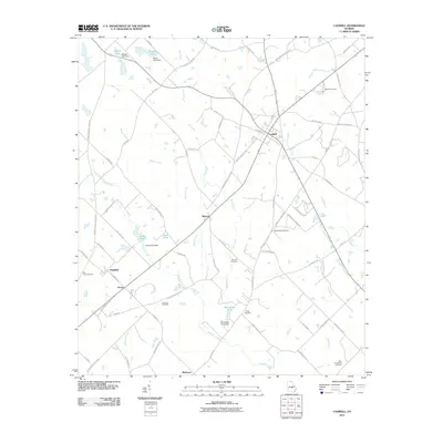 2011 Map of Cadwell, 2011 Print