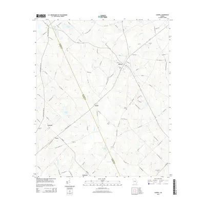 2014 Map of Cadwell, 2014 Print