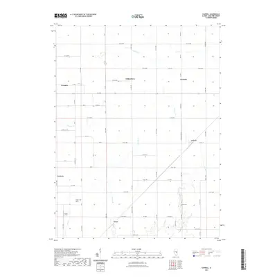 2021 Map of Cadwell, 2021 Print