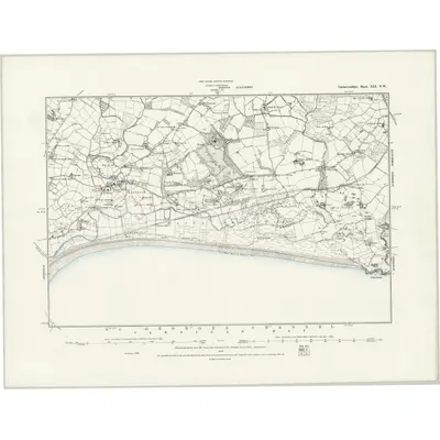 1888 Map of Caernarvonshire XLI.NW