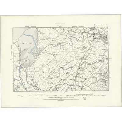 1888 Map of Caernarvonshire XV.SE