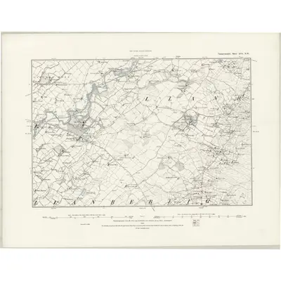1888 Map of Caernarvonshire XVI.NW