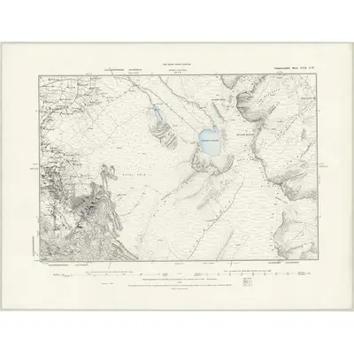 1888 Map of Caernarvonshire XVII.NW