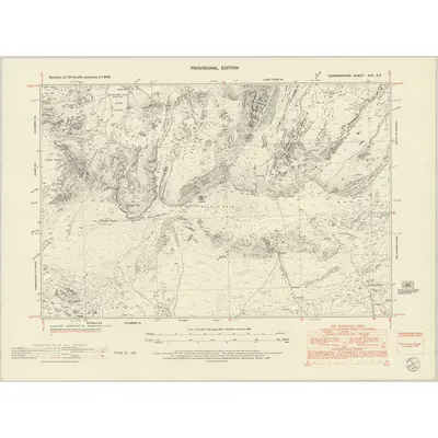1948 Map of Caernarvonshire XVII.SE, 1953 Print