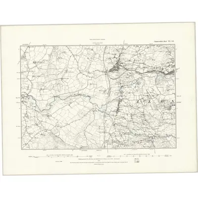 1888 Map of Caernarvonshire XX.SE