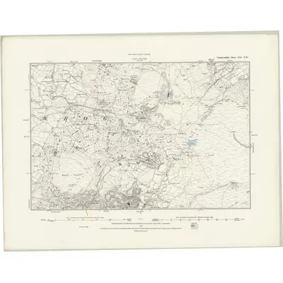 1888 Map of Caernarvonshire XXI.NW