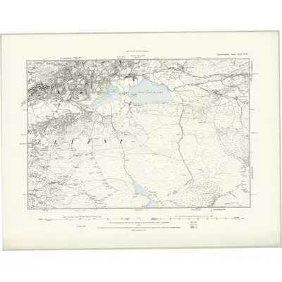 1888 Map of Caernarvonshire XXI.SW