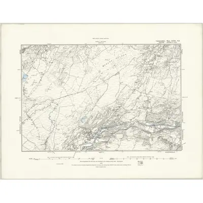 1888 Map of Caernarvonshire XXIII.NE