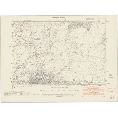 1949 Map of Caernarvonshire XXIX.NW, 1953 Print