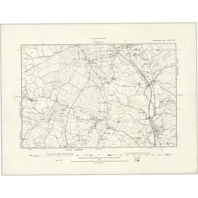 1888 Map of Caernarvonshire XXVI.SE