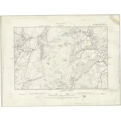 1887 Map of Caernarvonshire XXVII.NE, 1888 Print