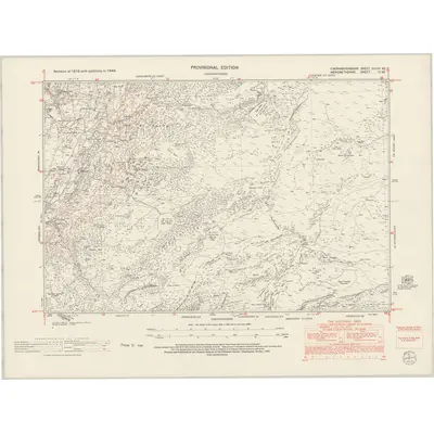 1949 Map of Caernarvonshire XXVIII.NE, 1953 Print