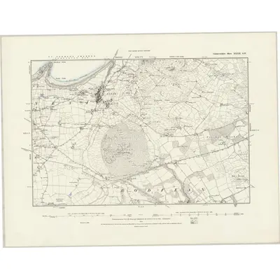 1888 Map of Caernarvonshire XXXII.SW