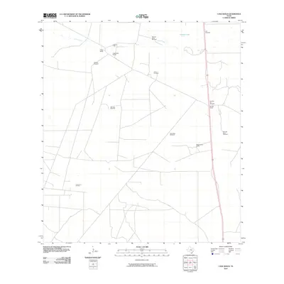 2010 Map of Cage Ranch, 2010 Print