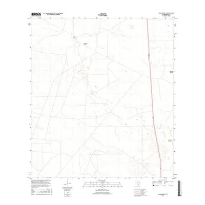 2016 Map of Cage Ranch, 2016 Print