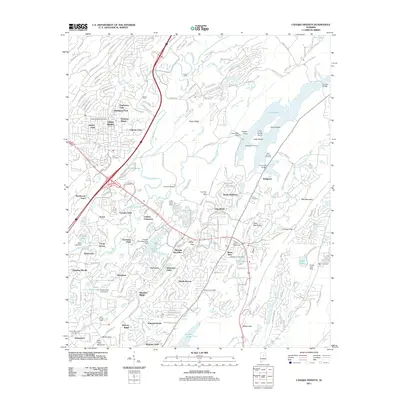 2011 Map of Cahaba Heights, 2011 Print