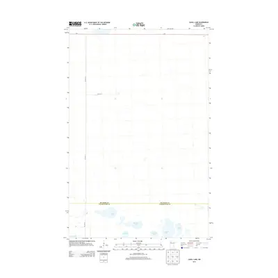 2013 Map of Cahill Lake, 2013 Print
