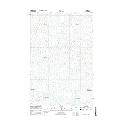 2016 Map of Cahill Lake, 2016 Print