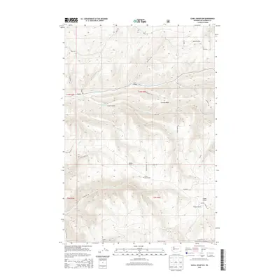 2013 Map of Cahill Mountain, 2013 Print