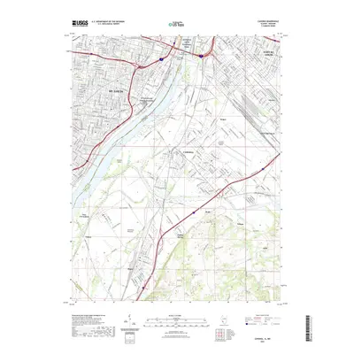 2021 Map of Cahokia, 2021 Print