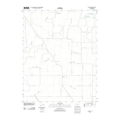 2010 Map of Cahone, 2010 Print