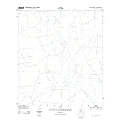 2013 Map of Caiman Creek NE, 2013 Print