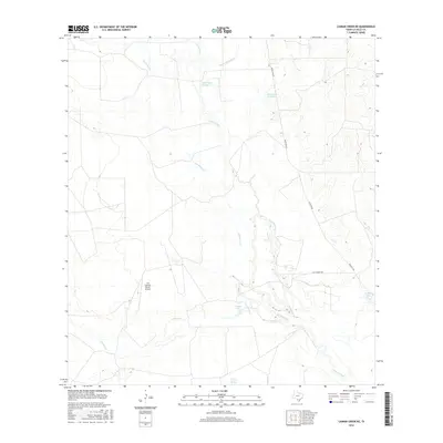 2016 Map of Caiman Creek NE, 2016 Print