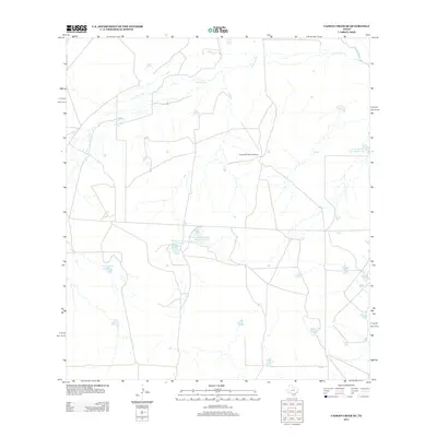 2013 Map of Caiman Creek SE, 2013 Print