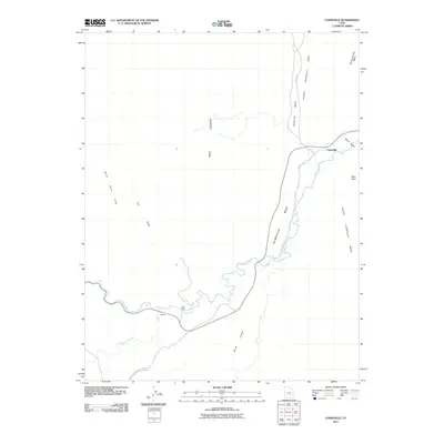 2011 Map of Caineville, 2011 Print