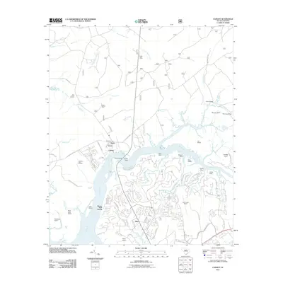 2011 Map of Cainhoy, 2011 Print