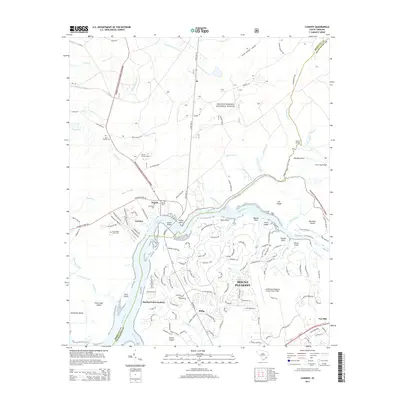 2014 Map of Cainhoy, 2014 Print