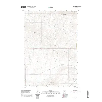2020 Map of Cairn Hope Peak, 2020 Print