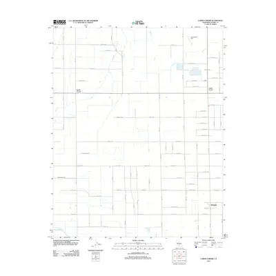 2012 Map of Cairns Corner, 2012 Print